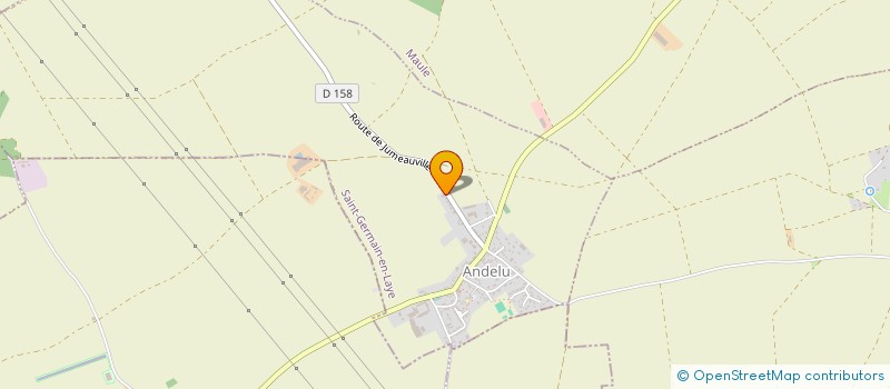 localisation de l'entreprise LA MARE DE LA BATE  ANDELU