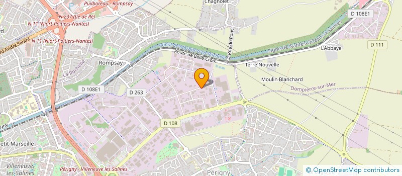 localisation de l'entreprise LA MARE DUCHESNE CREATION  PERIGNY