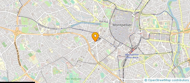 localisation de l'entreprise LA MARECHALE à MONTPELLIER