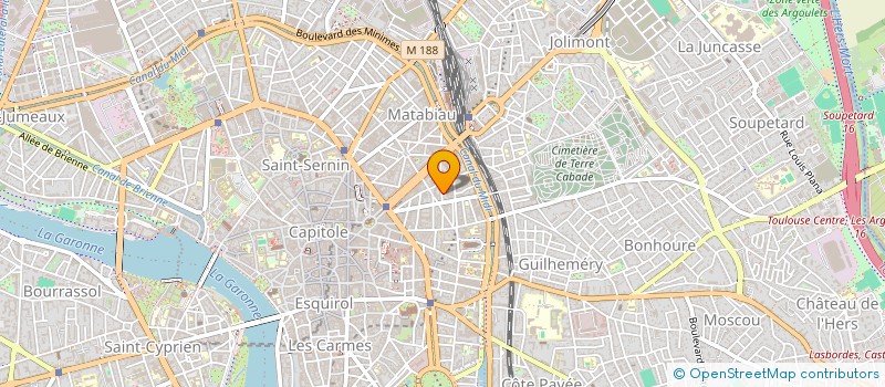 localisation de l'entreprise LA MARECHALE à TOULOUSE