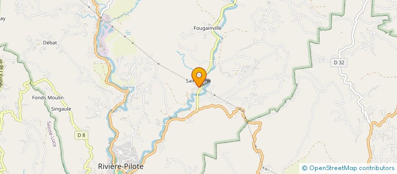 localisation de l'entreprise LA MAREE  RIVIERE-PILOTE