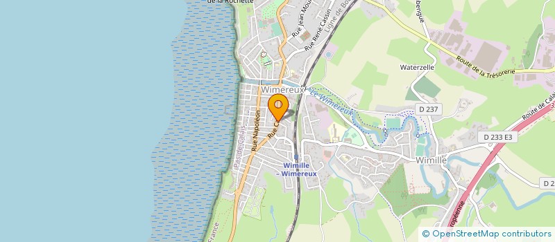 localisation de l'entreprise LA MAREE BOULONNAISE à WIMEREUX