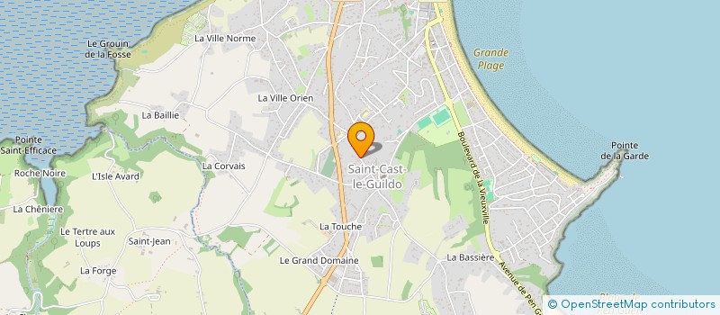 localisation de l'entreprise LA MAREE CASTINE  SAINT-CAST-LE-GUILDO