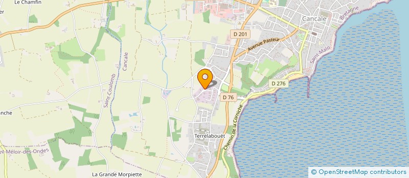 localisation de l'entreprise LA MAREE COTIERE à CANCALE