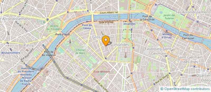 localisation de l'entreprise LA MAREE D ARMOR à PARIS