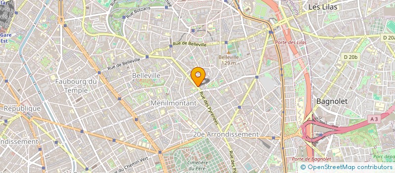 localisation de l'entreprise LA MAREE D'ARMORIQUE à PARIS