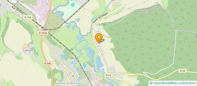 localisation de l'entreprise LA MAREE DE DIEPPE  ARQUES-LA-BATAILLE