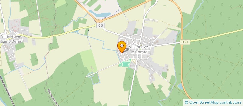 localisation de l'entreprise LA MAREE DE RADES  VILLENEUVE-LE-COMTE