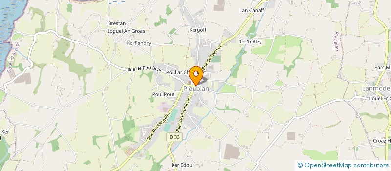 localisation de l'entreprise LA MAREE DU SILLON à PLEUBIAN