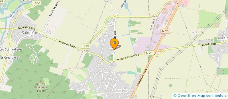 localisation de l'entreprise LA MAREE FRAICHE DU NORD  BOISSY-SOUS-SAINT-YON