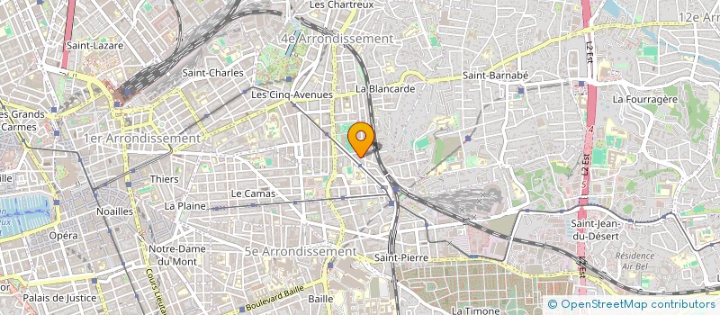 localisation de l'entreprise LA MAREE MARSEILLAISE à MARSEILLE