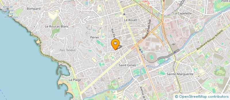 localisation de l'entreprise LA MARELLE à MARSEILLE