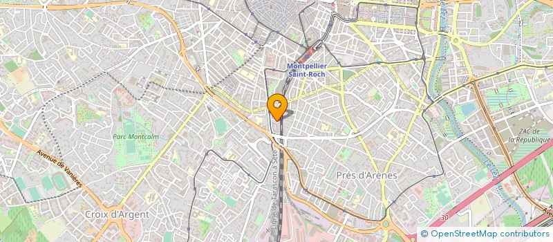 localisation de l'entreprise LA MARELLE à MONTPELLIER