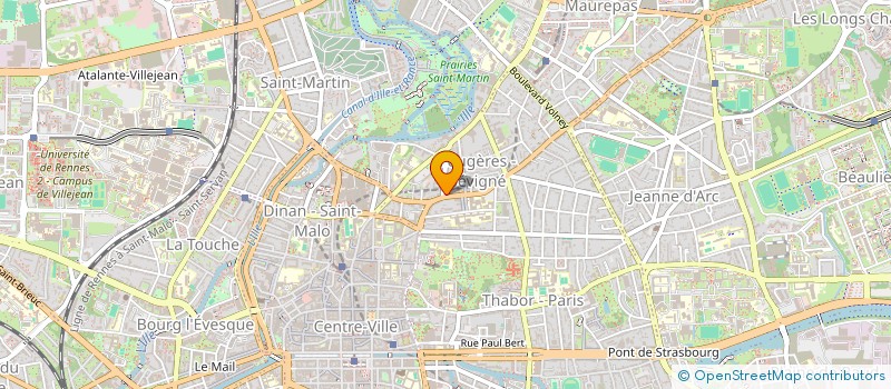 localisation de l'entreprise LA MARELLE  RENNES