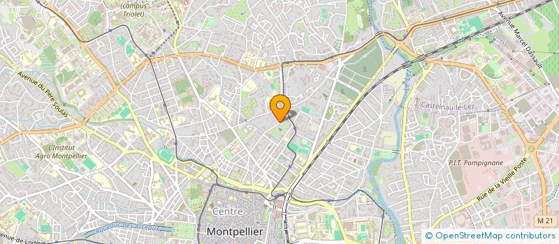 localisation de l'entreprise LA MARELLE à MONTPELLIER