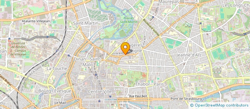 localisation de l'entreprise LA MARELLE EN BETON  RENNES
