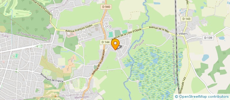 localisation de l'entreprise LA MARETTE 2024  CUCQ