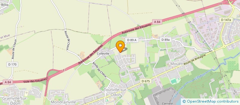 localisation de l'entreprise LA MARGASSE  MOUEN