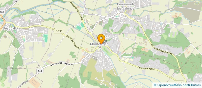 localisation de l'entreprise LA MARGELLE à BEAUMONT-LES-VALENCE