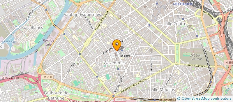 localisation de l'entreprise LA MARGELLE à LILLE