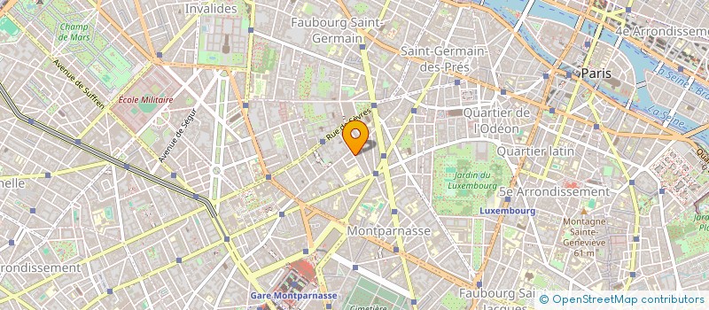 localisation de l'entreprise LA MARGERIDE  PARIS