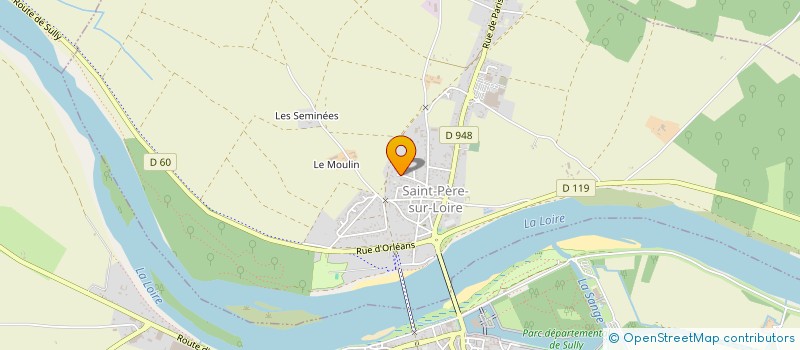 localisation de l'entreprise LA MARGUERITE à SAINT-PERE-SUR-LOIRE