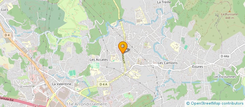 localisation de l'entreprise LA MARGUERITE à MARSEILLE
