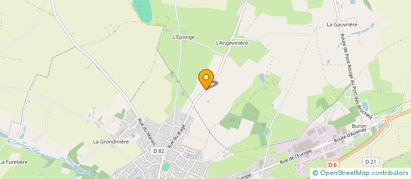 localisation de l'entreprise LA MARGUERITE  COEX