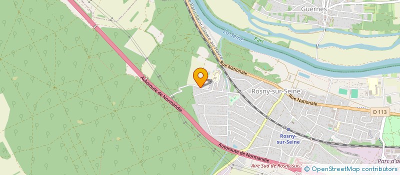 localisation de l'entreprise LA MARIDOUNE  ROSNY-SUR-SEINE