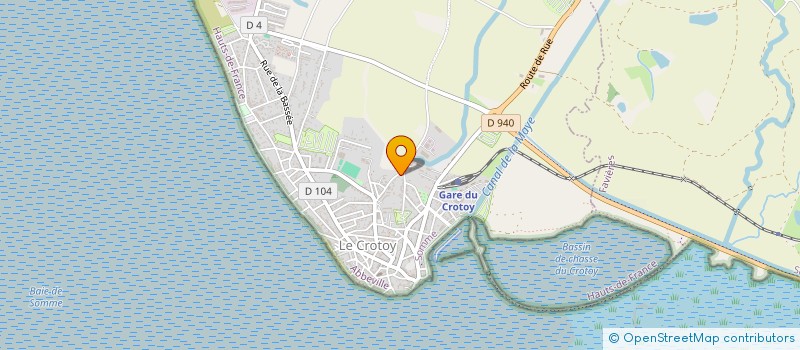 localisation de l'entreprise LA MARIE à LE CROTOY