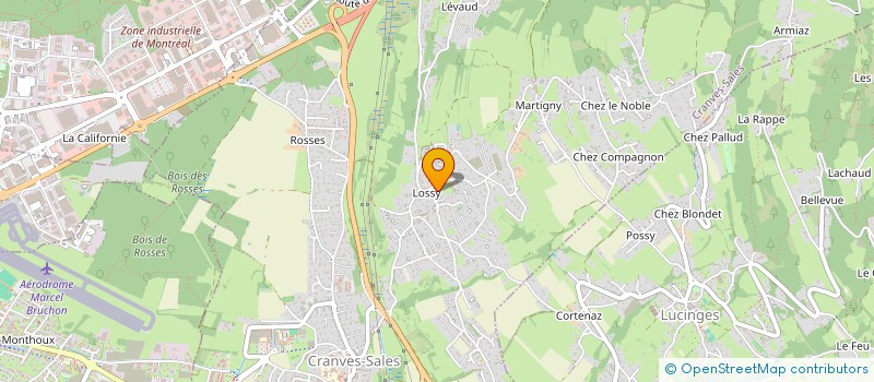 localisation de l'entreprise LA MARIE A PIERRE  CRANVES-SALES