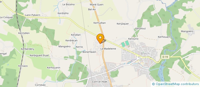 localisation de l'entreprise LA MARINA  PLUNERET