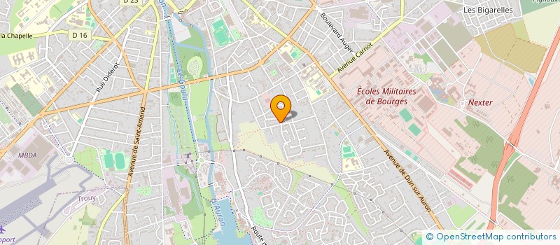 localisation de l'entreprise LA MARINA  BOURGES