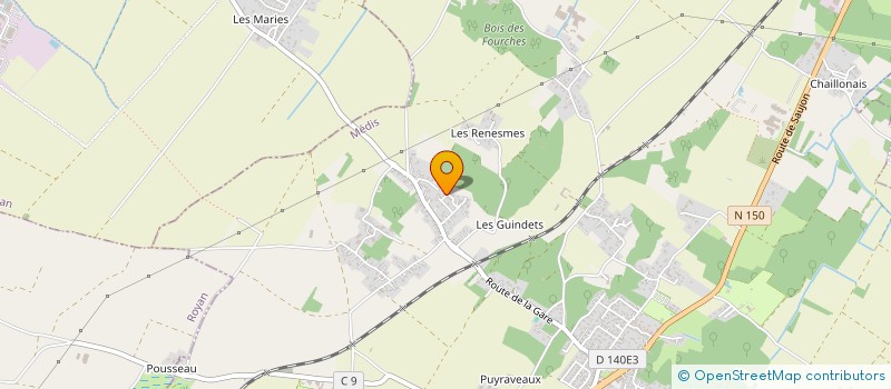 localisation de l'entreprise LA MARINA  MEDIS