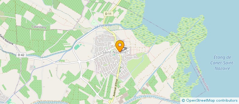 localisation de l'entreprise LA MARINADE  SAINT-NAZAIRE