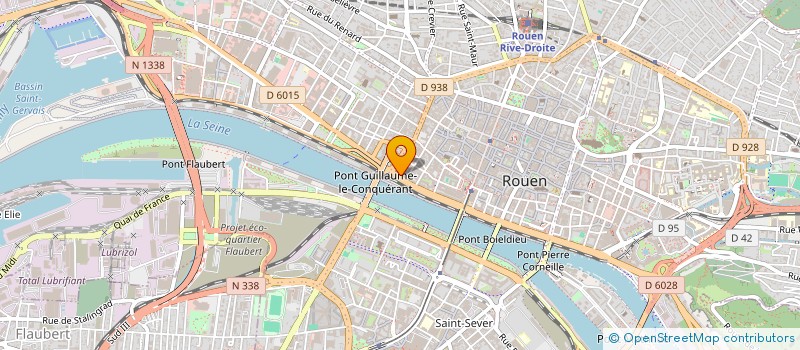 localisation de l'entreprise LA MARINE  ROUEN