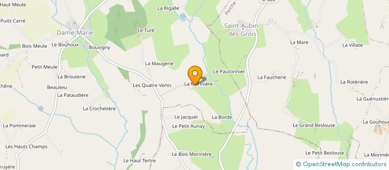 localisation de l'entreprise LA MARINIERE à DAME-MARIE