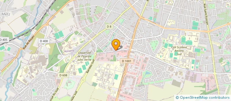 localisation de l'entreprise LA MARINIERE à AMIENS