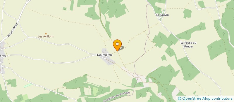 localisation de l'entreprise LA MARJOL'N à SOUGERES-EN-PUISAYE
