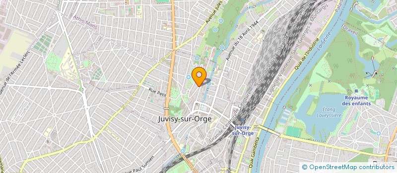 localisation de l'entreprise LA MARJUSI  JUVISY-SUR-ORGE