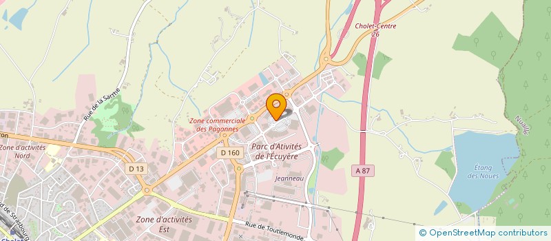 localisation de l'entreprise LA MARKYSE à CHOLET