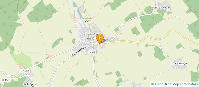 localisation de l'entreprise LA MARM'OTHE  SAINT-MARDS-EN-OTHE