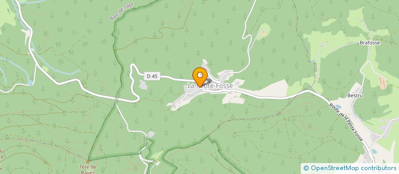 localisation de l'entreprise LA MARMAILLE  LA PETITE-FOSSE