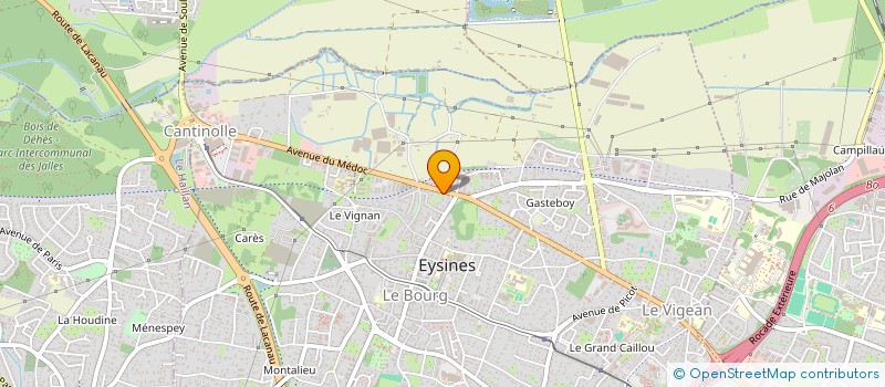 localisation de l'entreprise LA MARMANDAISE  EYSINES