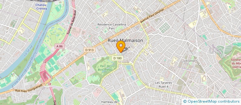 localisation de l'entreprise LA MARMITE à RUEIL-MALMAISON