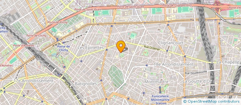 localisation de l'entreprise LA MARMITE  PARIS