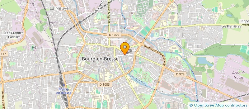 localisation de l'entreprise LA MARMITE à BOURG-EN-BRESSE