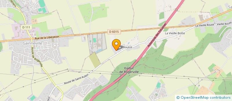 localisation de l'entreprise LA MARMITE  SAINT-AUBIN-ROUTOT