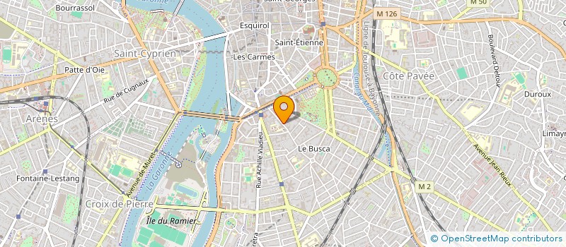 localisation de l'entreprise LA MARMITE à TOULOUSE