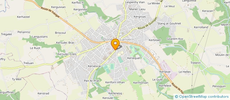 localisation de l'entreprise LA MARMITE DE LANIG à PLONEOUR-LANVERN